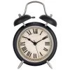 Melk Alarm Clock, Black & Beige - 17x6 Cm