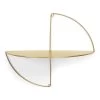 Kia Wall Shelf, Gold - 60x50 Cm