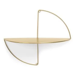 Kia Wall Shelf, Gold - 60x50 Cm