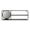 Urban Wall Shelf, Matte Black - 60x21 Cm