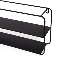 Urban Wall Shelf, Matte Black - 60x21 Cm -decoration 5110300702339 3