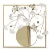 Roth Wall Decor, Gold & White - 50x50x4 Cm