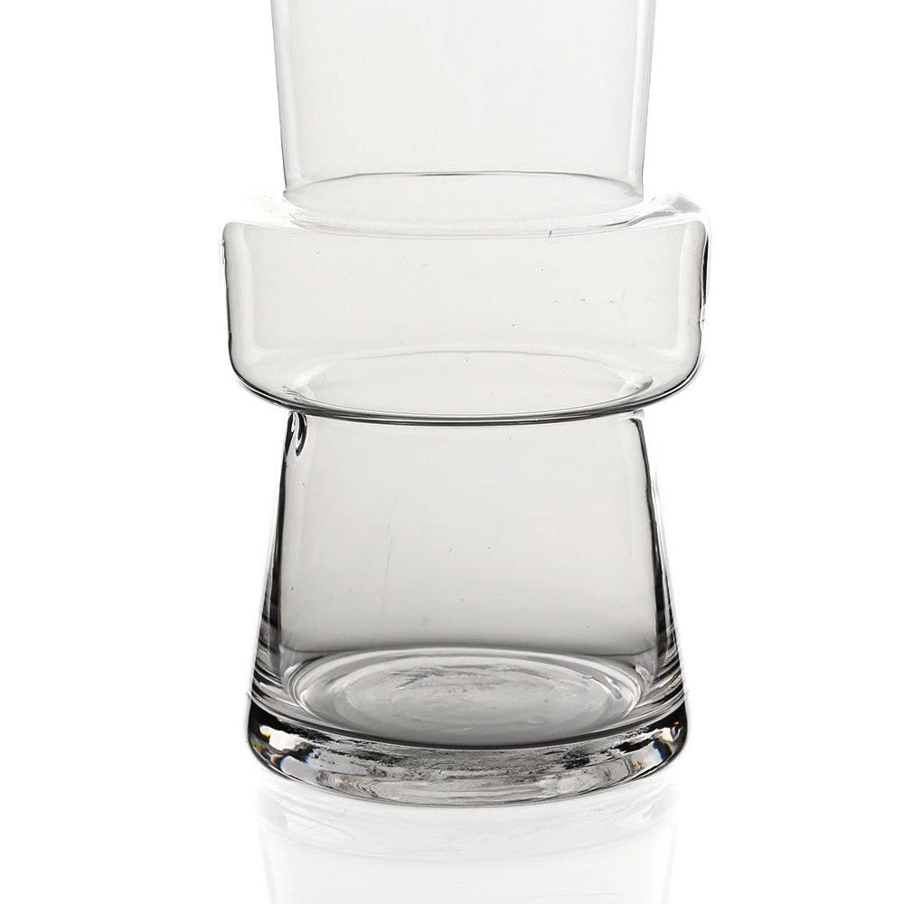 Pristine Glass Vase, Clear – Medium 2 Pristine Glass Vase, Clear – Medium - Image 2