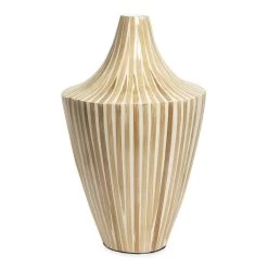 Helen Vase, White & Natural - 27x45 Cm