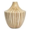 Helen Vase, White & Natural - 27x31 Cm