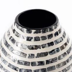 Usaf Vase, White & Grey - 22x33 Cm -decoration 5110400200582 3