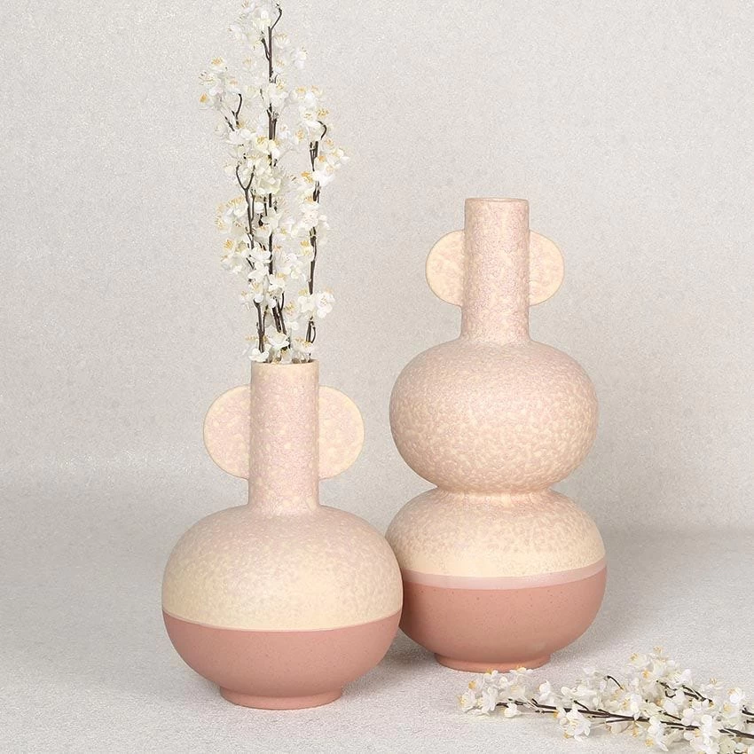 Melany Vase, Pink – Large, 20x41 Cms 3 Melany Vase, Pink – Large, 20x41 Cms - Image 3