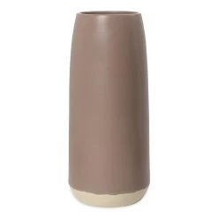Blush Lexus Vase, Biscuit & Matte Beige - Medium