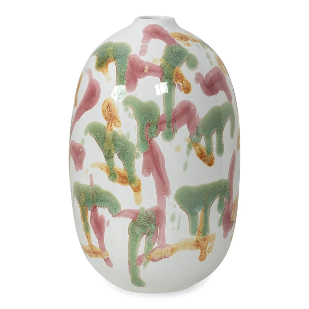 Peony Vase, Multicolour - 16.5x27 Cm 1 Peony Vase, Multicolour - 16.5x27 Cm
