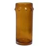 Hues Vase, Amber - 13x29 Cm