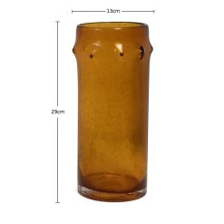 Hues Vase, Amber - 13x29 Cm -decoration 5110400400883 3