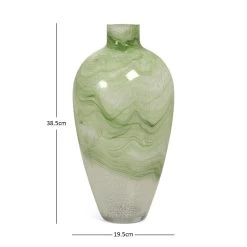 Biome Vase, Green - 19.5x38.5 Cm -decoration 5110400400999 3
