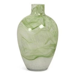 Biome Vase, Green - 20x33 Cm