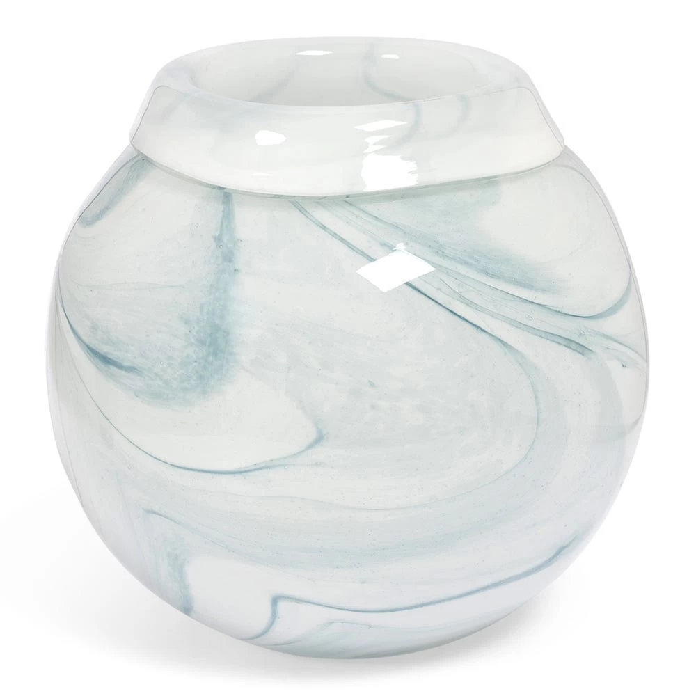 Aqua Vase, Blue - 18x17 Cm 1 Aqua Vase, Blue - 18x17 Cm