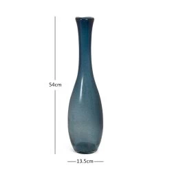Aqua Vase, Blue - 13.5x54 Cm -decoration 5110400401057 3