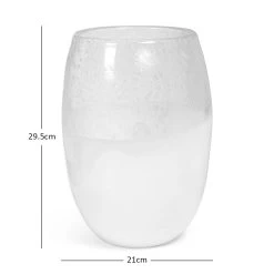 Zion Vase, White - 21x29.5 Cm -decoration 5110400401088 3