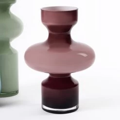 Jazz Vase, Wine - 20x28.5 Cm