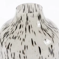 Whirl Handmade Vase, Grey & Black - 18x35.5 Cm -decoration 5110400401361 3 4