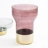 Glam Handmade Vase, Purple & Gold - 25x35 Cm