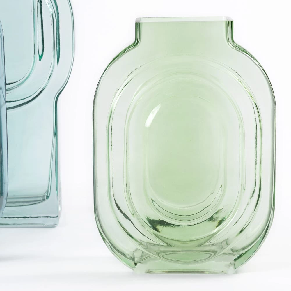 Urban Vase, Green - 18.2x8x25 Cm 1 Urban Vase, Green - 18.2x8x25 Cm