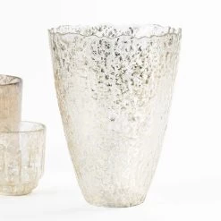 Kanak Vase, Silver - 18x24 Cm