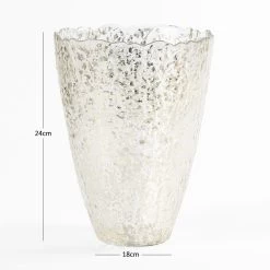 Kanak Vase, Silver - 18x24 Cm -decoration 5110400401637 4