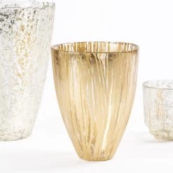 Kanak Vase, Silver - 14x18 Cm