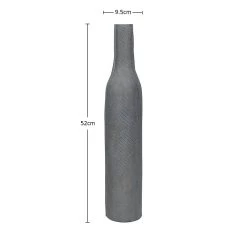 Bond Vase, Grey - 9.5x52 Cm -decoration 5110400500705 3