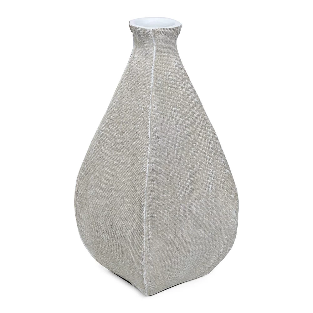 Zack Vase, Beige - 18.5x40 Cm 2 Zack Vase, Beige - 18.5x40 Cm - Image 2