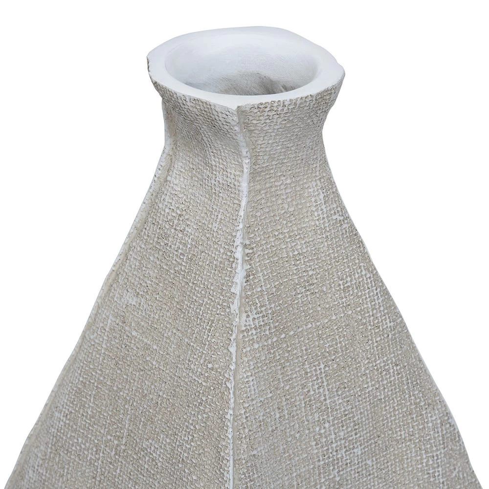 Zack Vase, Beige - 18.5x40 Cm 3 Zack Vase, Beige - 18.5x40 Cm - Image 3