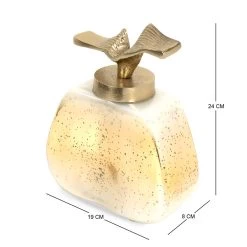 Dahab Decor Accent, Gold & Silver - 19x24 Cm -decoration 5110400708590 4 1