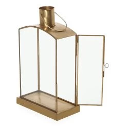 Bidding Candle Holder Lantern, Brass - Small -decoration 5110400900604 3