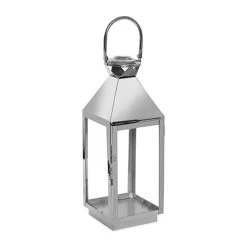 Luisa Lantern, Silver - 11x25 Cms