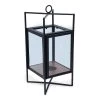 Tacoma Handcrafted Lantern, Black – 28 Cm