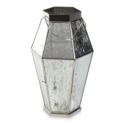 Dirran Handcrafted Candle Lantern, Gold – 28 Cms