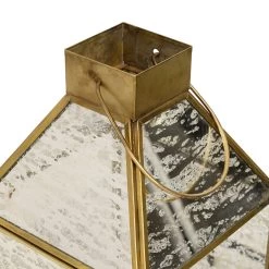 Rumi Lantern, Antique Gold - 16x16x41 Cm 5 Rumi Lantern, Antique Gold - 16x16x41 Cm -decoration 5110400902103 3