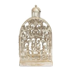 Bethany Lantern, White - 18x12x36 Cm