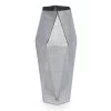 Cena Handcrafted Taper Vase, Silver - 49 Cm