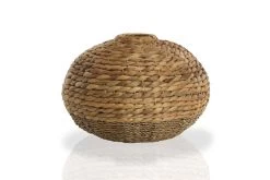 Seagrass Hyacinth Vase, Round