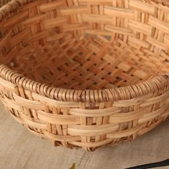 Emma Handwoven Rattan Basket, Natural - 39x13 Cms -decoration 5110401400073 3