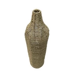 Boho Seagrass Vase, Natural - 21x80 Cm -decoration 5110401400400 3