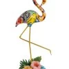 Flamingo Figurine (18 X 41 Cms, Multicolour)