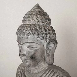 Sitting Buddha Figurine, Cream & Brown -decoration 5110401500643 4