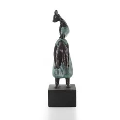 Resin Vaulting Horse Figurine, Bronze & Green – 43 Cms 5 Resin Vaulting Horse Figurine, Bronze & Green – 43 Cms -decoration 5110401500964 3