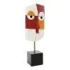 Santa Face Handcrafted Figurine, Multicolour – 51 Cms