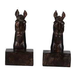 Tyson Horse Bookend, Brown – Set Of 2 10 Tyson Horse Bookend, Brown – Set Of 2 -decoration 5110401501039 3
