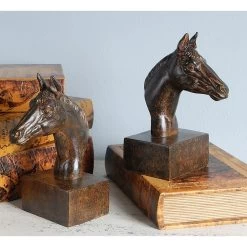Tyson Horse Bookend, Brown – Set Of 2 14 Tyson Horse Bookend, Brown – Set Of 2 -decoration 5110401501039 7