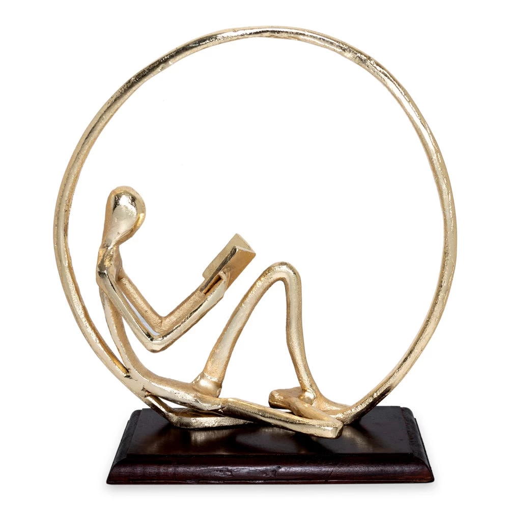 Kora Decor Accent, Gold - 30x30x12 Cm 2 Kora Decor Accent, Gold - 30x30x12 Cm - Image 2