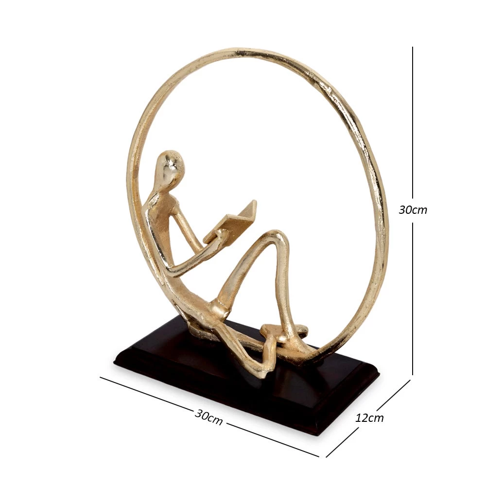 Kora Decor Accent, Gold - 30x30x12 Cm 3 Kora Decor Accent, Gold - 30x30x12 Cm - Image 3