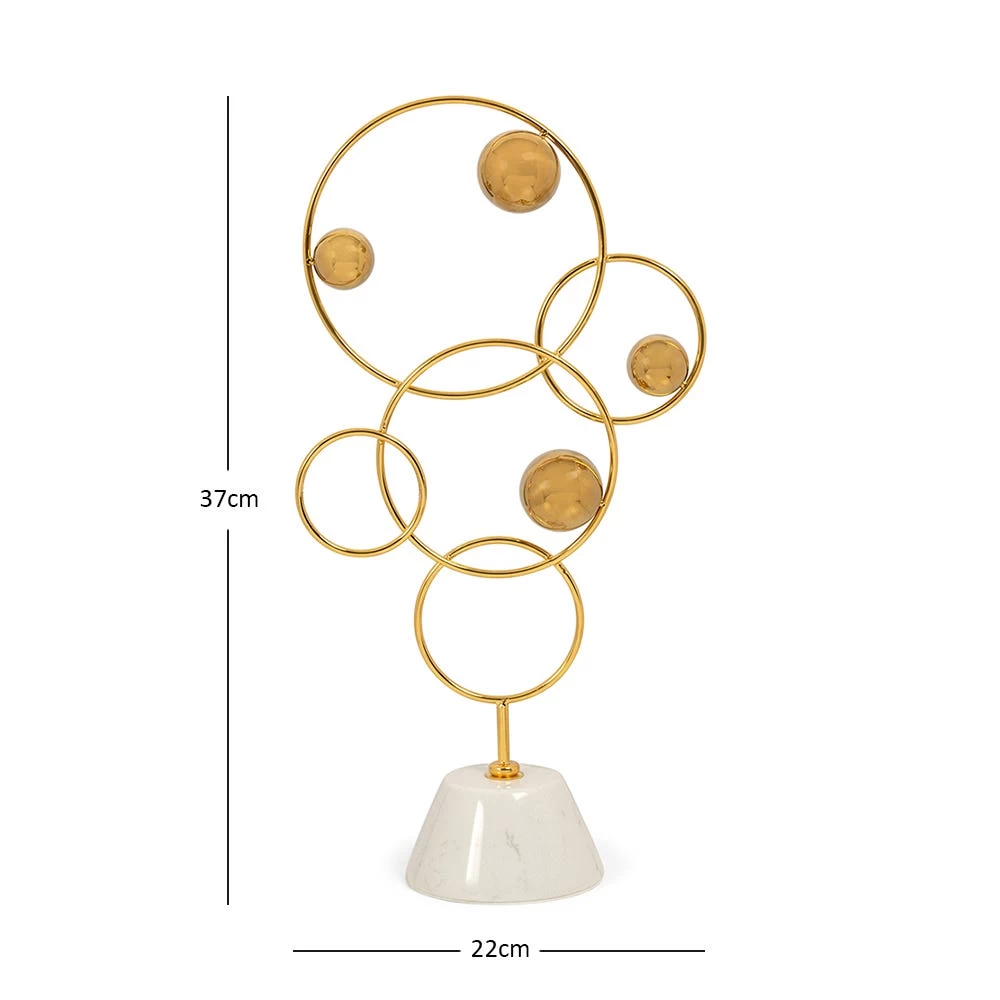 Terre Accent, Gold - 22x37 Cm 4 Terre Accent, Gold - 22x37 Cm - Image 4